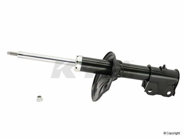 Top View of Front Suspension Strut KYB 334420