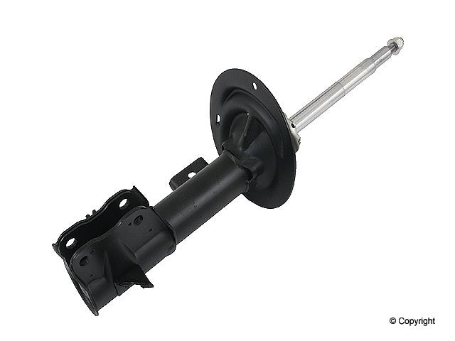 Top View of Front Right Suspension Strut KYB 334438