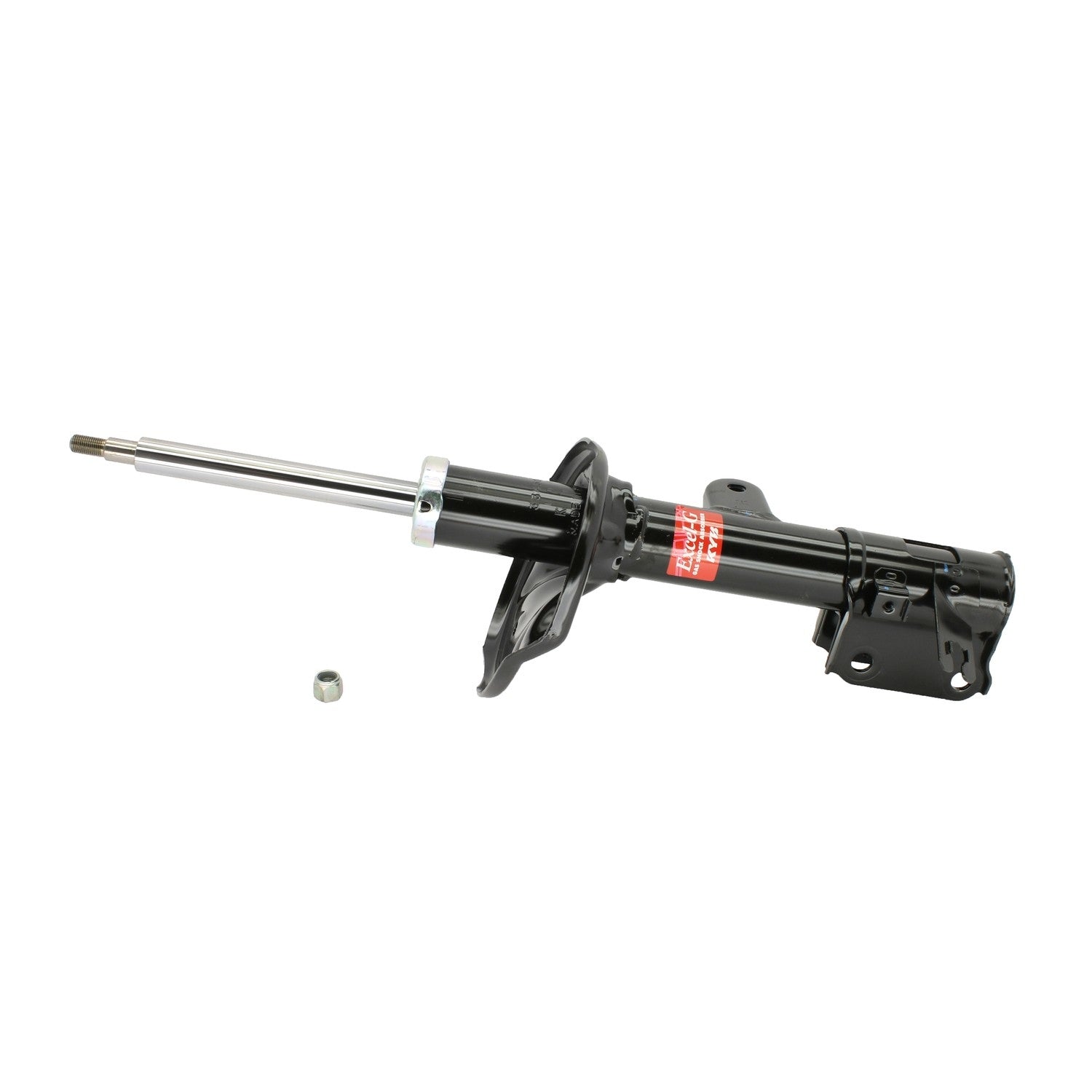 Front View of Front Right Suspension Strut KYB 334502