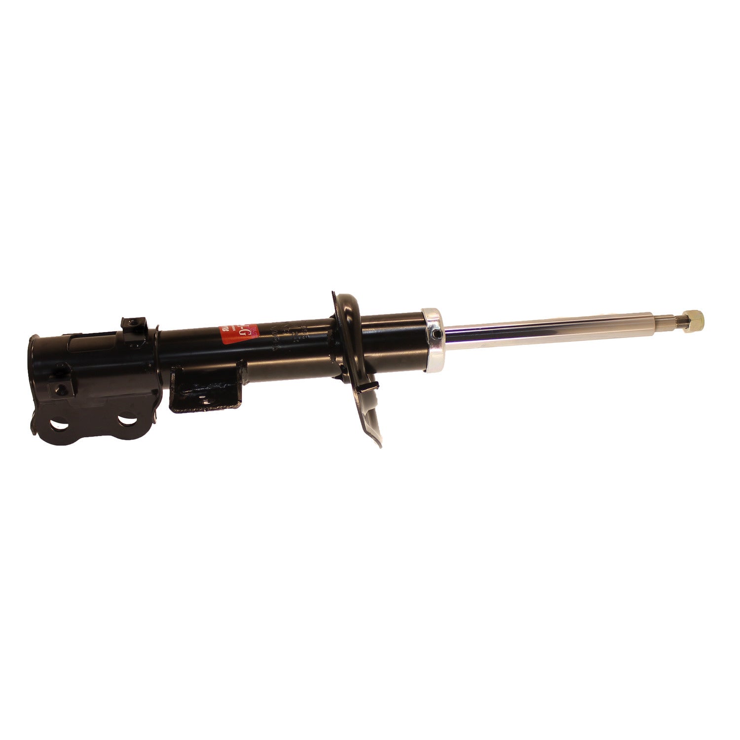 Top View of Front Left Suspension Strut KYB 334996