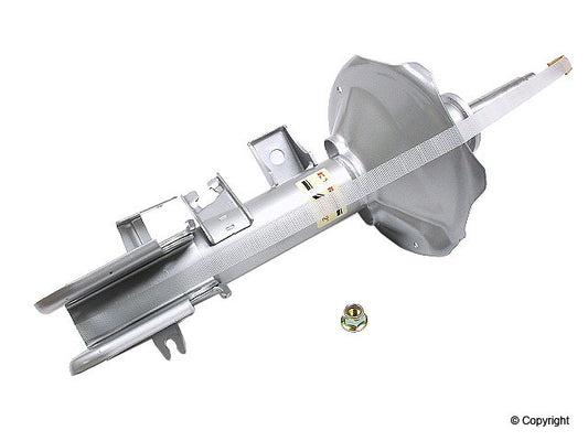 Top View of Front Right Suspension Strut KYB 335032