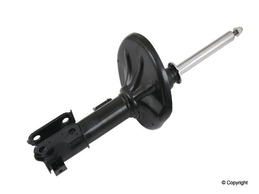 Top View of Front Right Suspension Strut KYB 335052