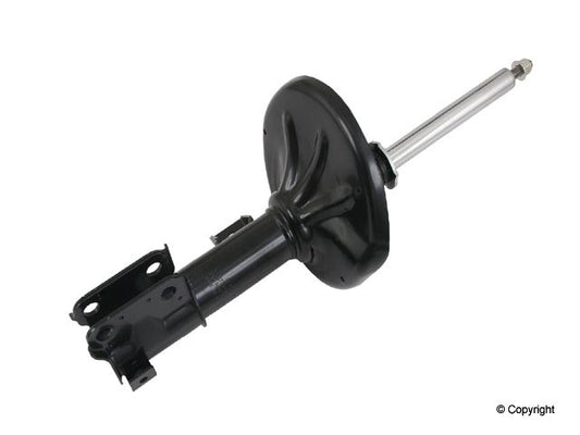 Top View of Front Right Suspension Strut KYB 335057