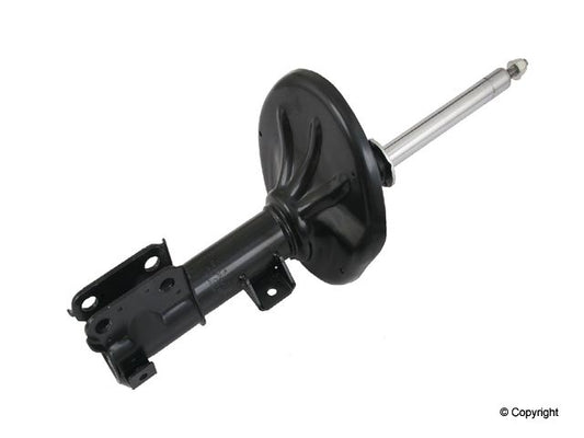 Top View of Front Left Suspension Strut KYB 335058