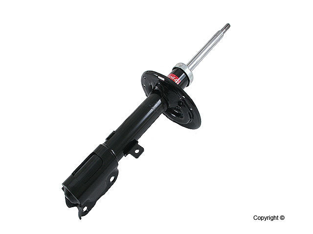 Top View of Rear Right Suspension Strut KYB 335059