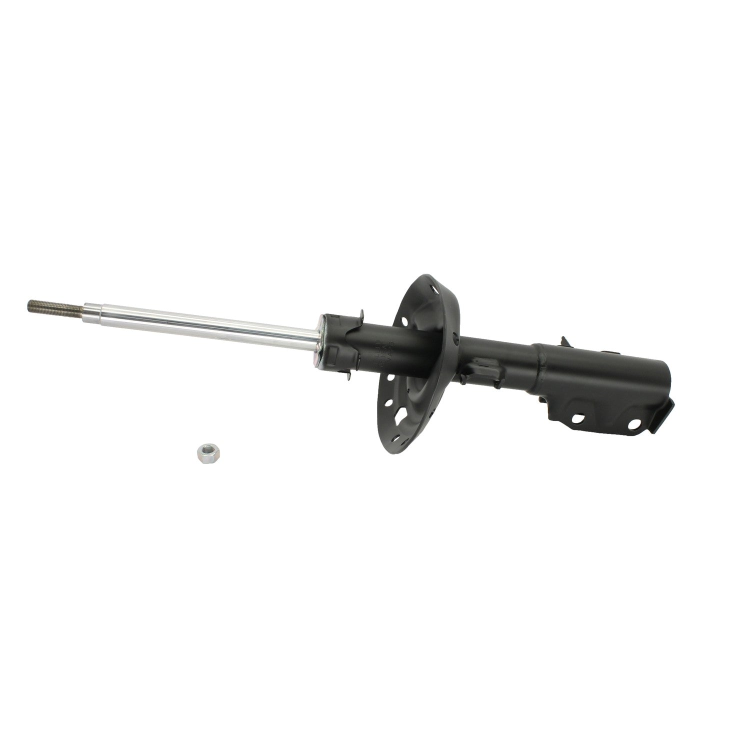 Front View of Front Right Suspension Strut KYB 338001