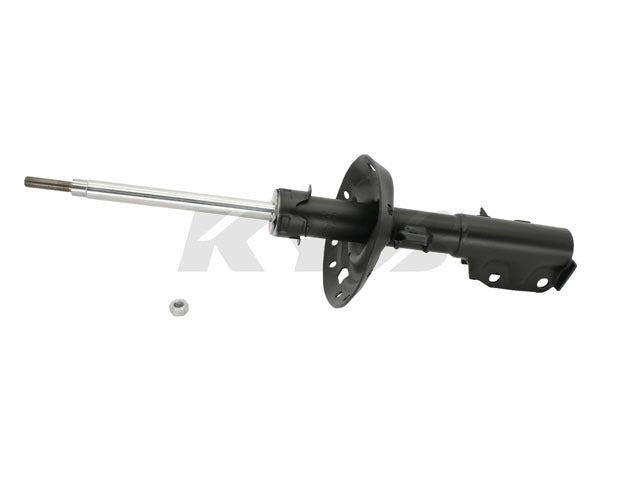 Top View of Front Right Suspension Strut KYB 338001