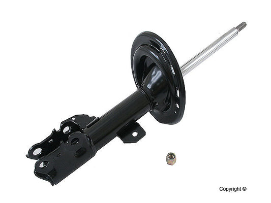 Top View of Front Left Suspension Strut KYB 339024