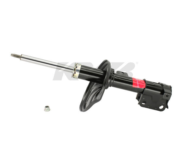 Top View of Front Right Suspension Strut KYB 339041