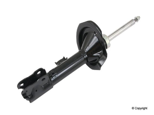 Top View of Front Right Suspension Strut KYB 339080