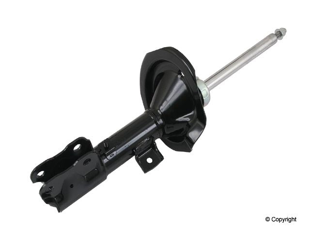 Top View of Front Left Suspension Strut KYB 339083