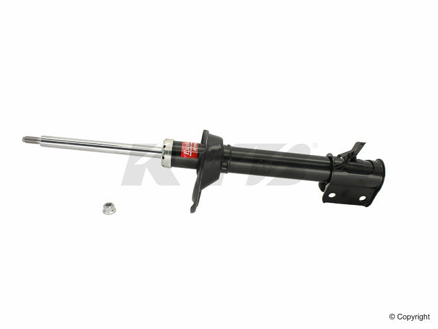 Top View of Rear Left Suspension Strut KYB 339150