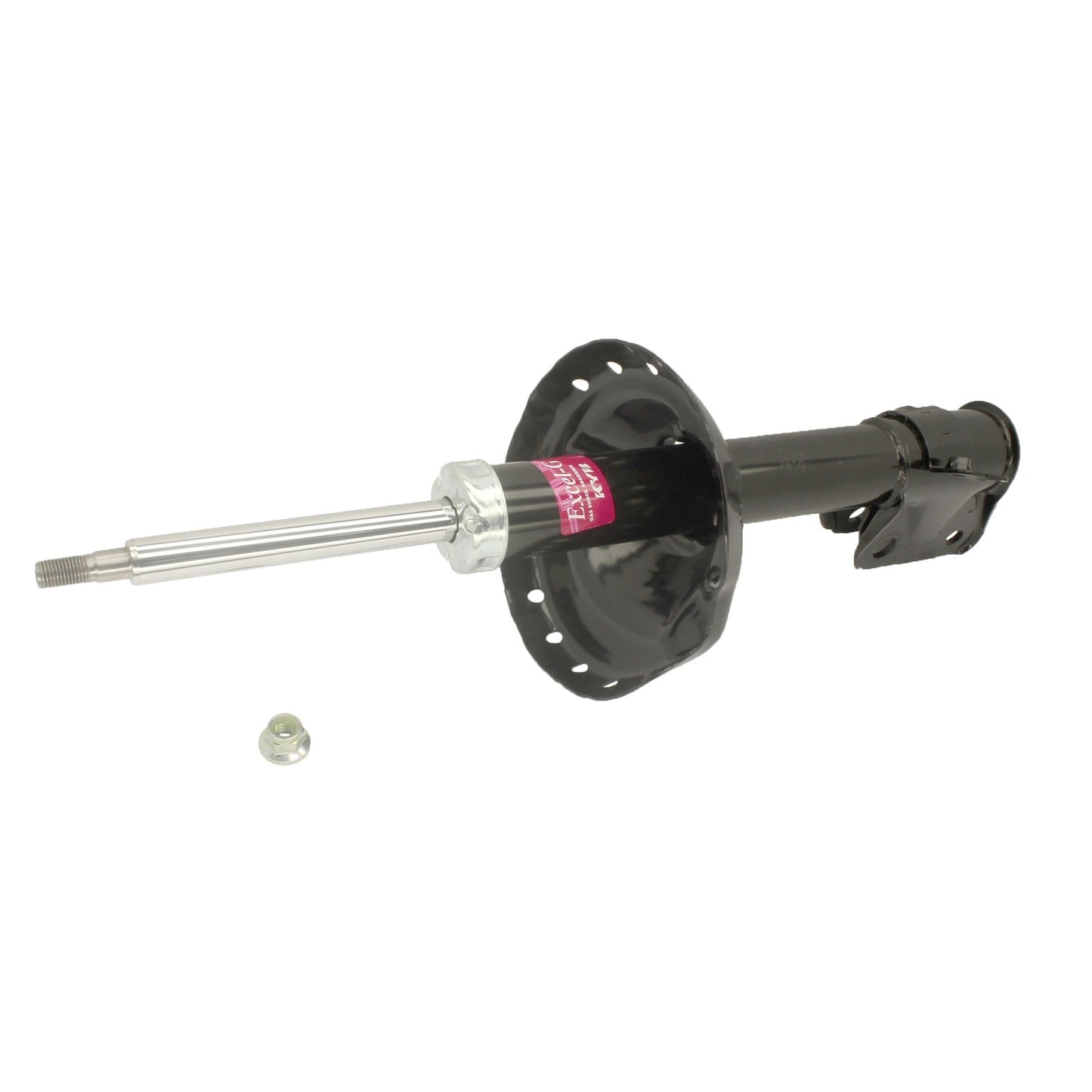 Front View of Front Left Suspension Strut KYB 339170