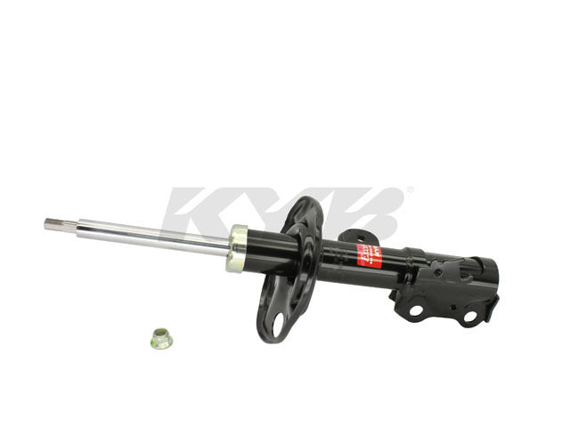 Top View of Front Left Suspension Strut KYB 339205