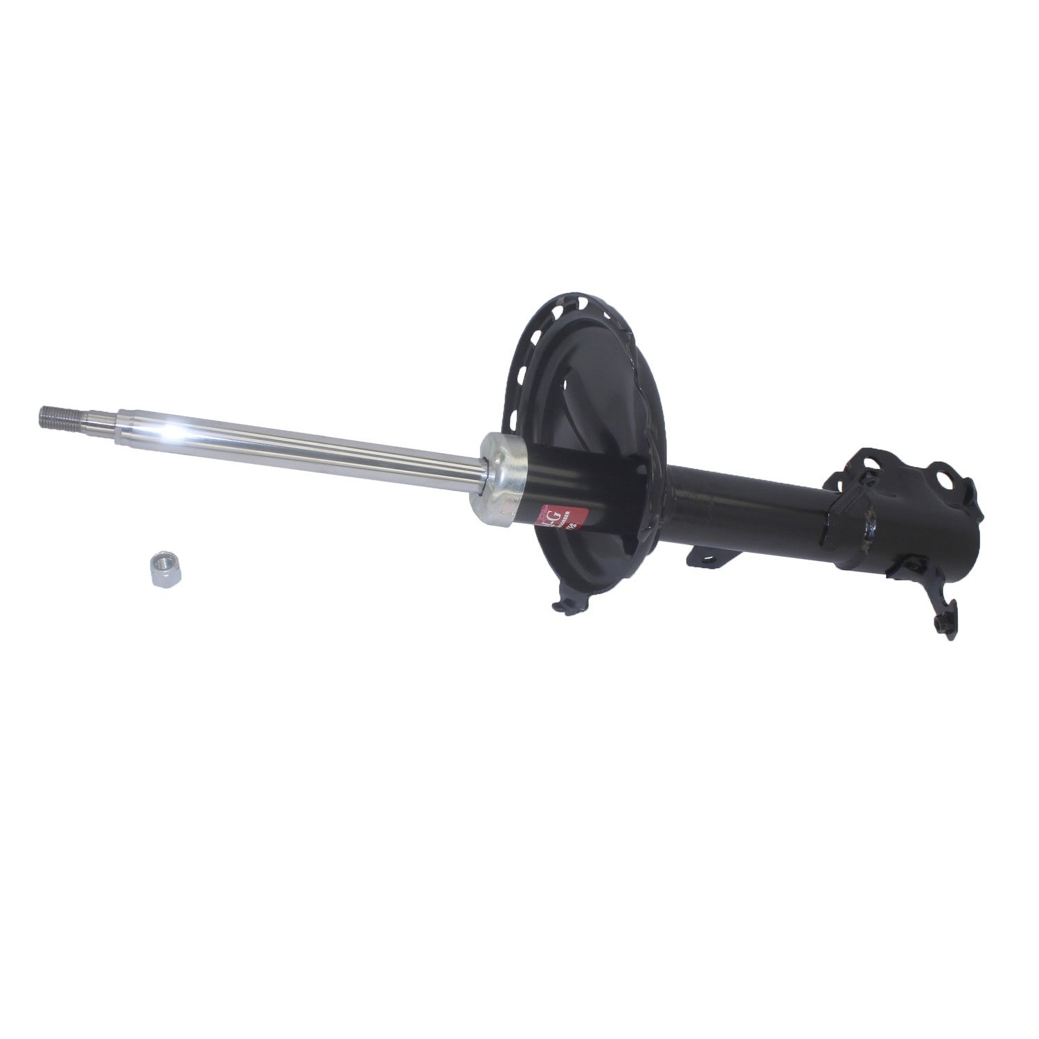 Front View of Rear Left Suspension Strut KYB 339245