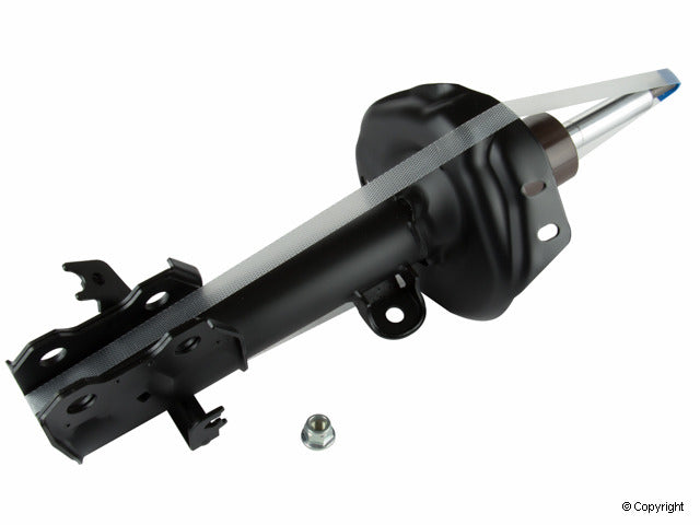 Top View of Front Left Suspension Strut KYB 339262