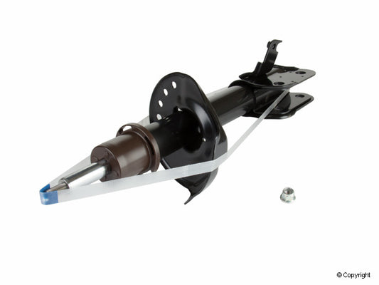 Top View of Front Right Suspension Strut KYB 339263