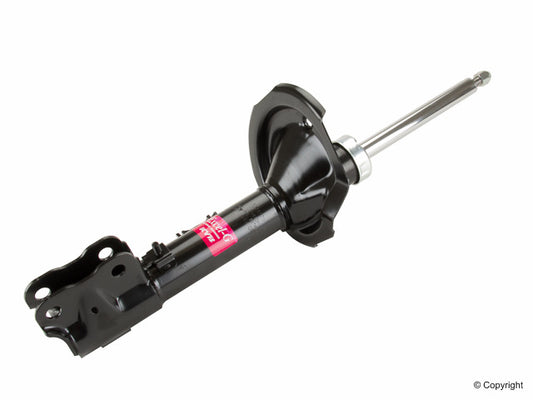 Top View of Front Right Suspension Strut KYB 339275