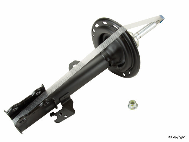 Top View of Front Right Suspension Strut KYB 339281