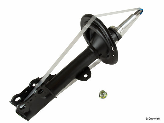 Top View of Front Left Suspension Strut KYB 339282