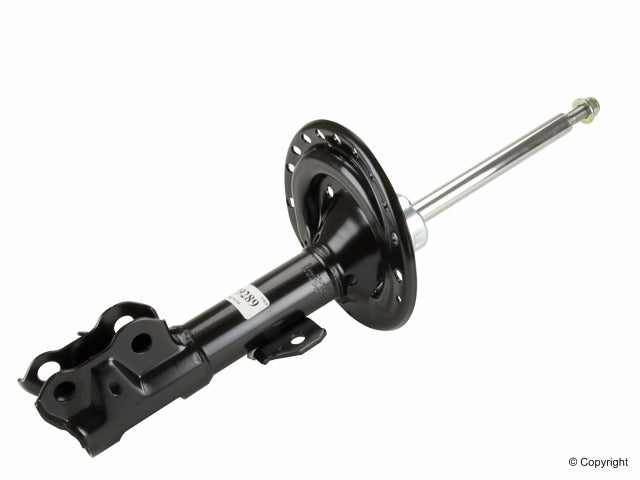 Top View of Front Left Suspension Strut KYB 339289