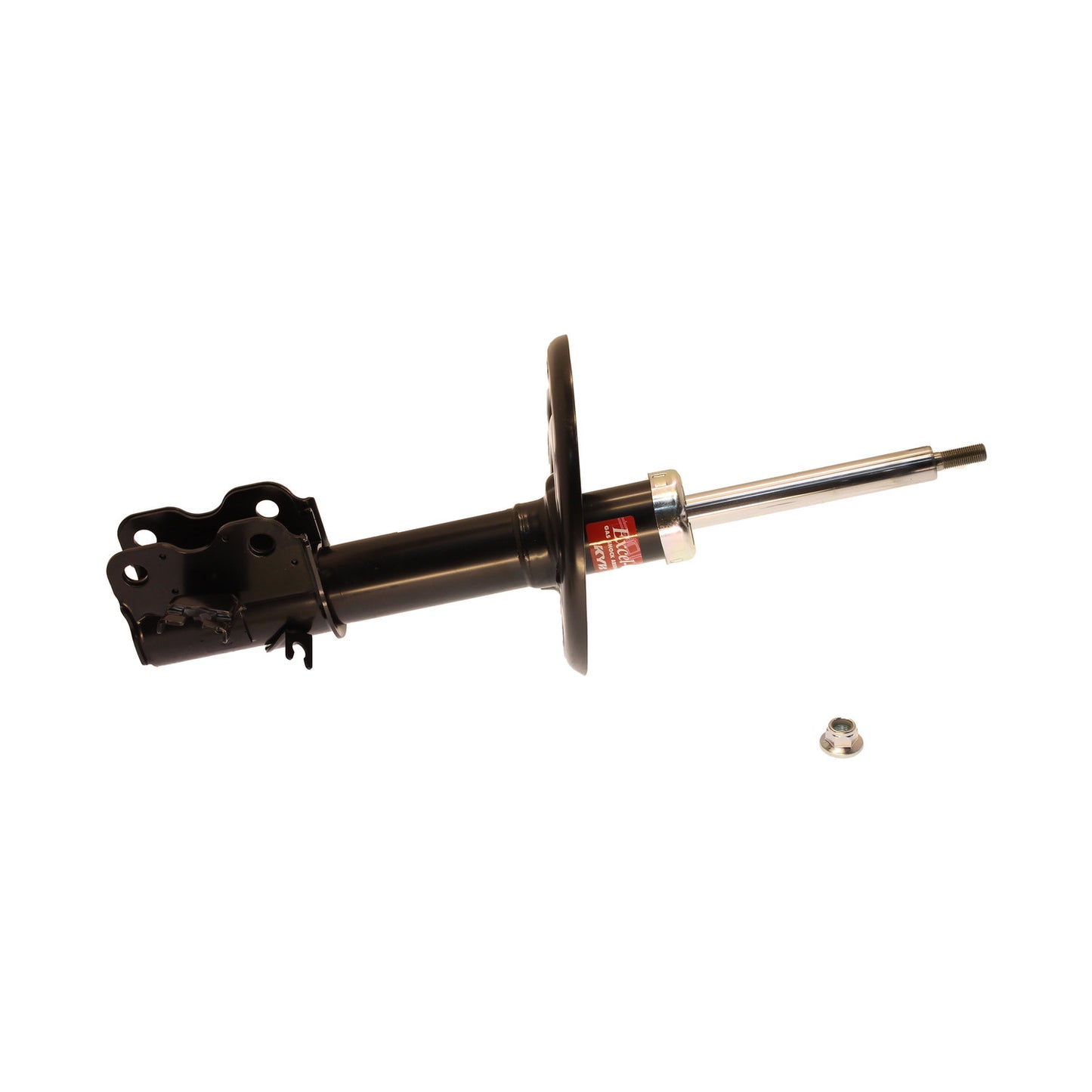 Top View of Front Right Suspension Strut KYB 339331