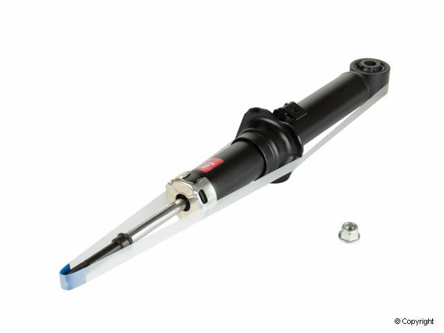 Top View of Front Right Suspension Strut KYB 340045