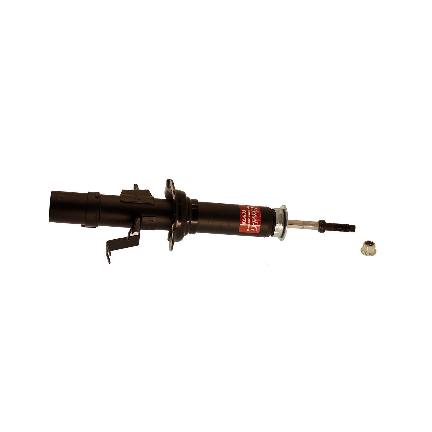 Front View of Front Left Suspension Strut KYB 340100