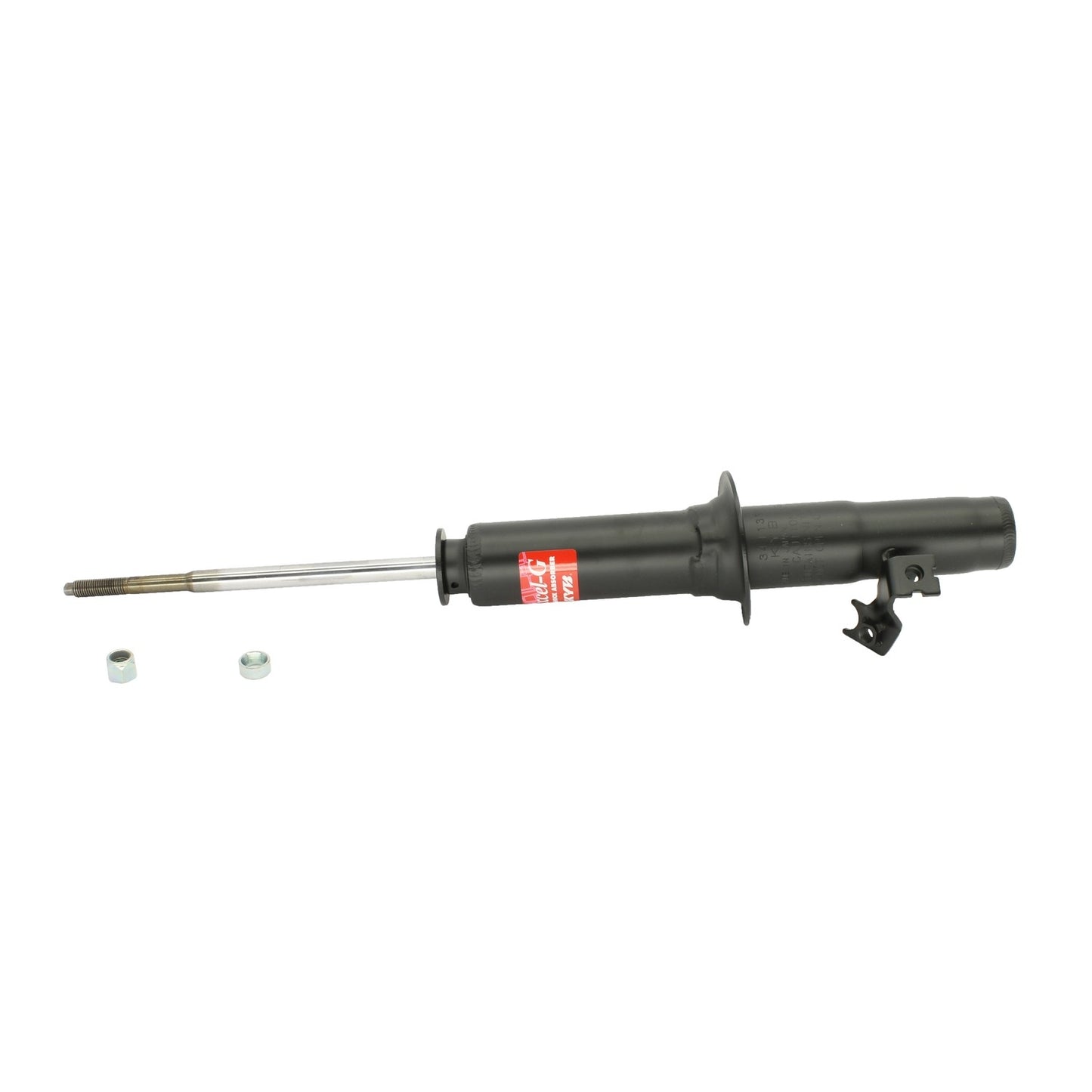 Front View of Front Left Suspension Strut KYB 341139