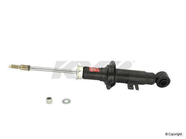 Top View of Front Left Suspension Strut KYB 341150