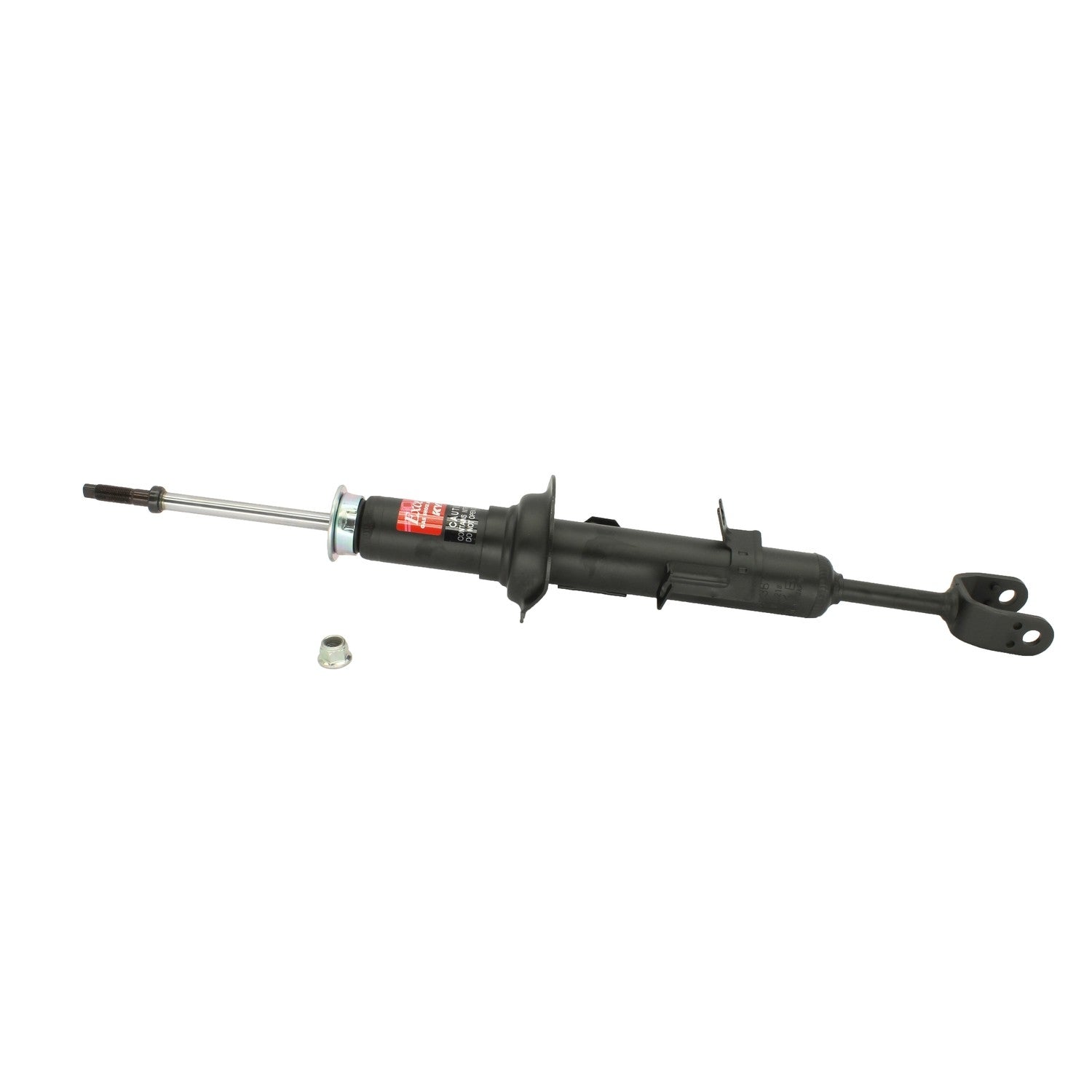 Front View of Front Left Suspension Strut KYB 341367