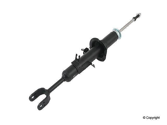 Top View of Front Right Suspension Strut KYB 341377