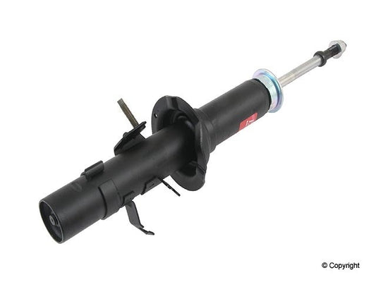 Top View of Front Right Suspension Strut KYB 341379