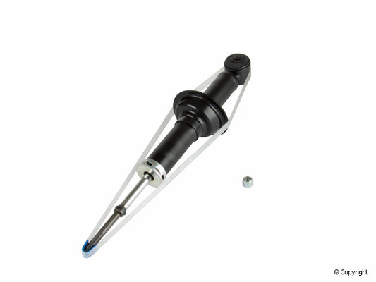 Top View of Rear Suspension Strut KYB 341444