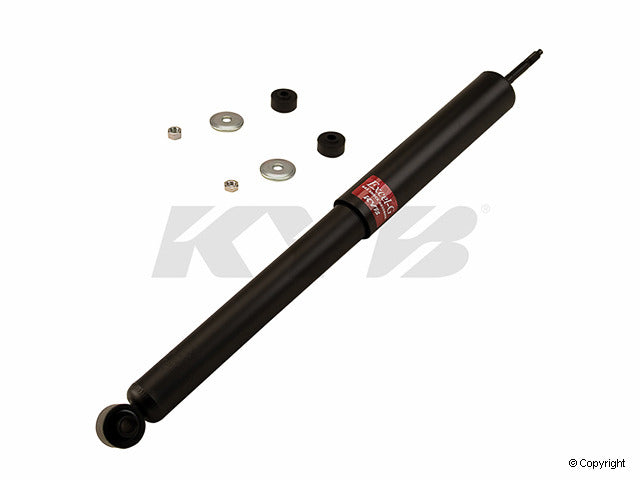 Top View of Rear Shock Absorber KYB 343142