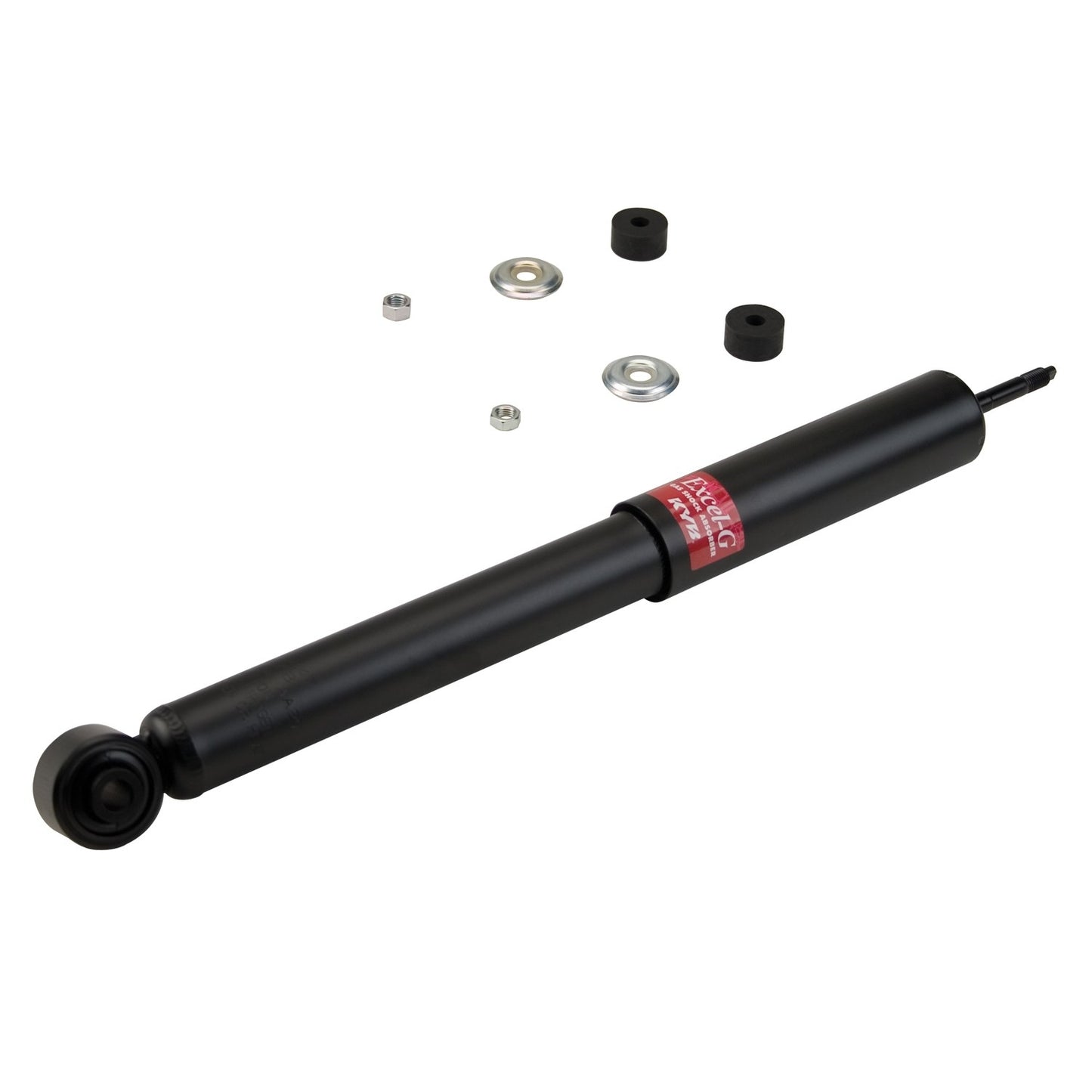 Front View of Rear Left Shock Absorber KYB 343247