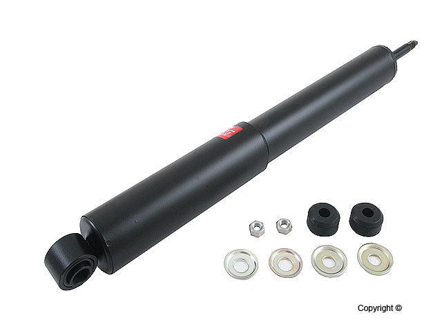 Top View of Rear Shock Absorber KYB 345005