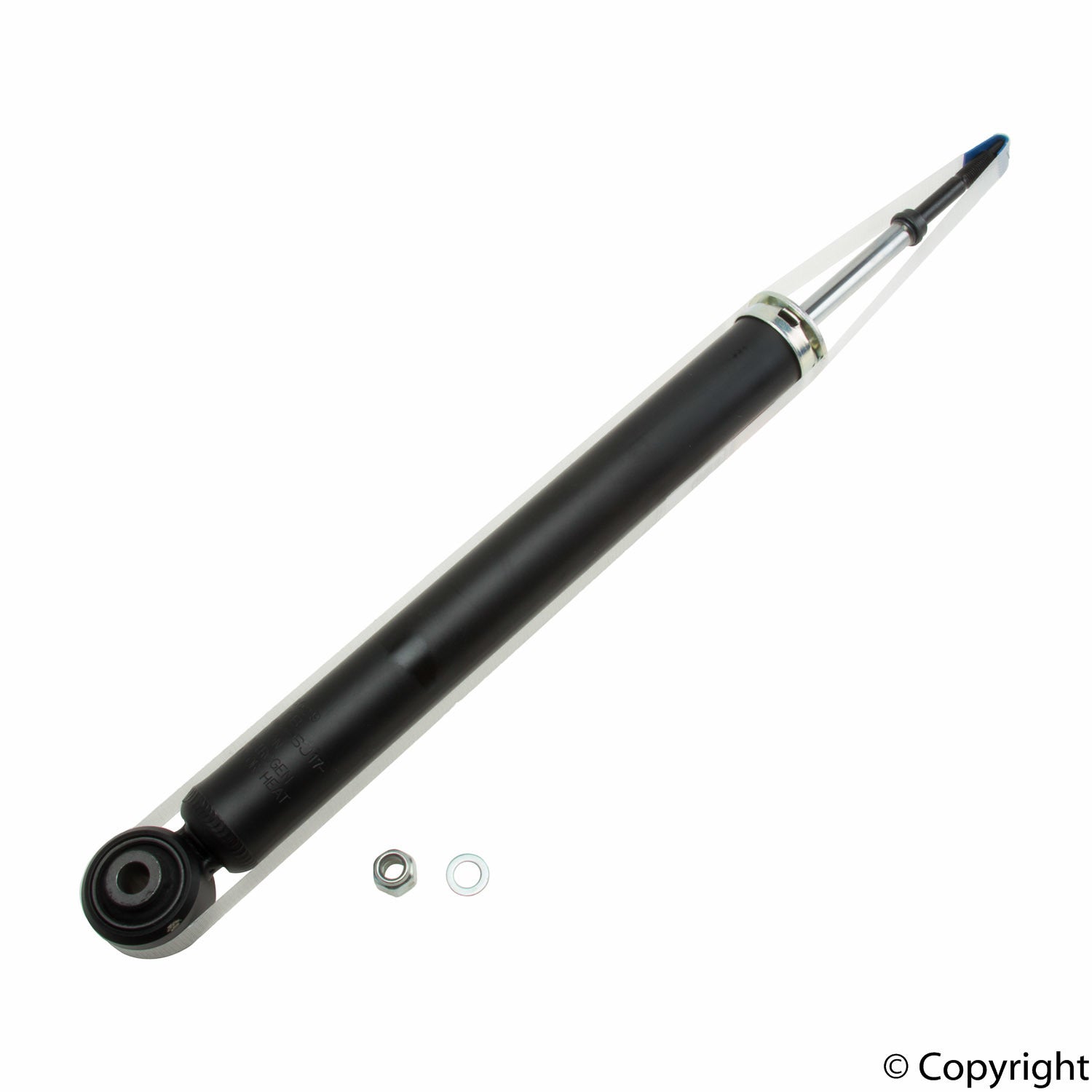 Top View of Rear Shock Absorber KYB 348029