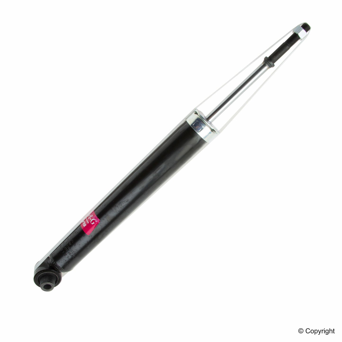 Top View of Rear Shock Absorber KYB 349035