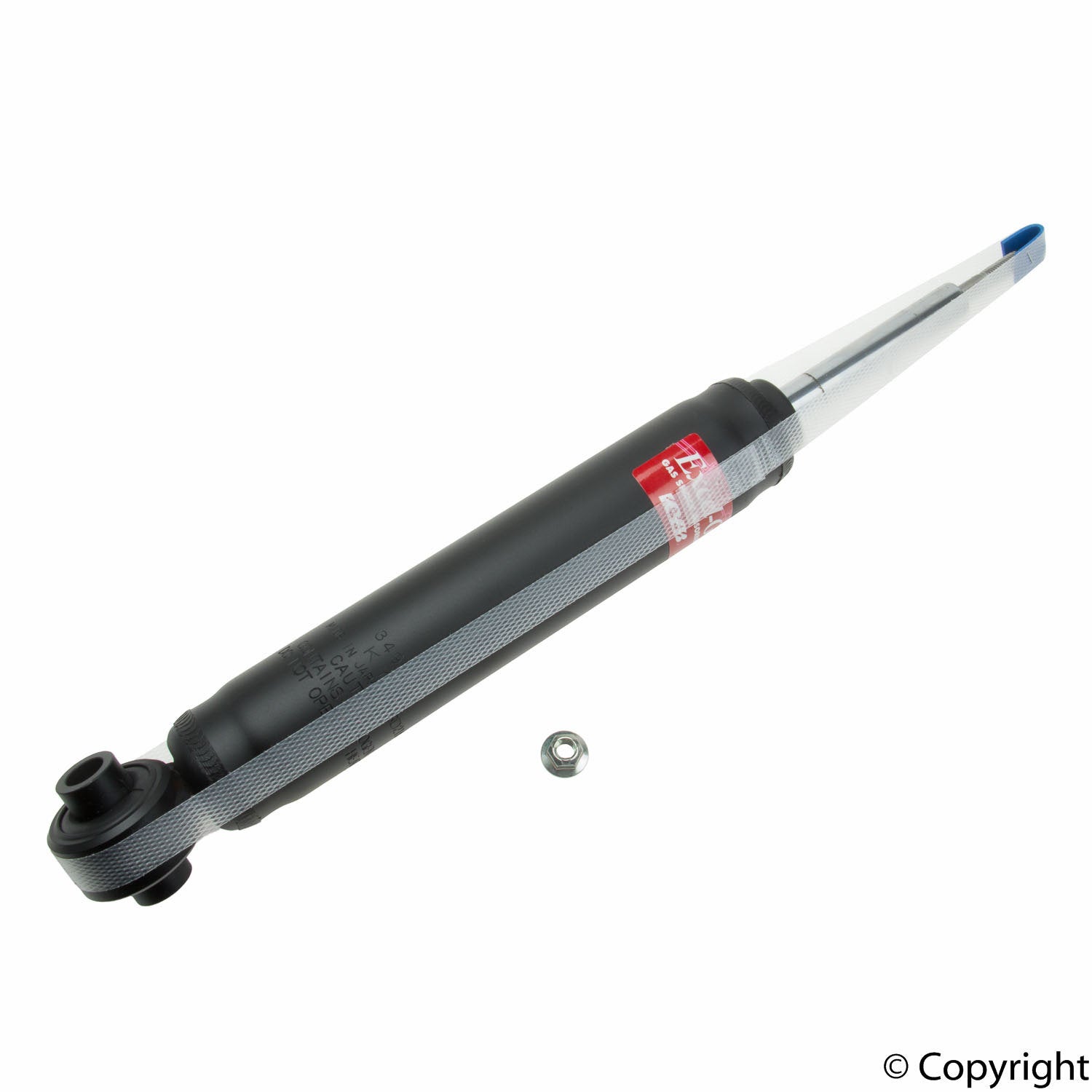 Top View of Rear Shock Absorber KYB 349122