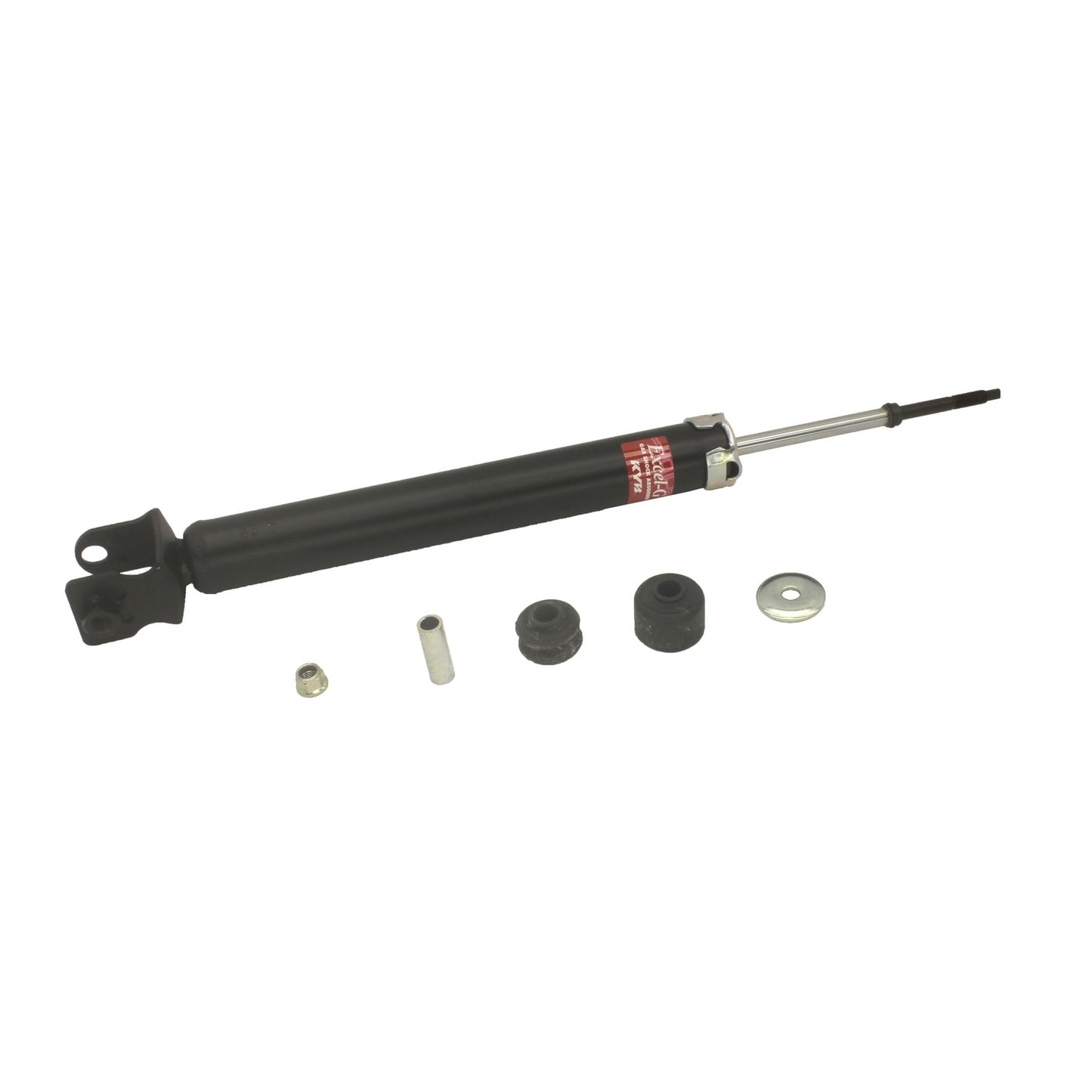 Left View of Rear Shock Absorber KYB 349139