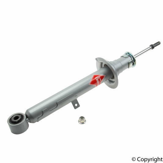 Top View of Front Left Suspension Strut KYB 551131