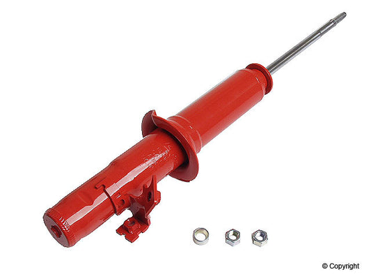 Top View of Front Left Suspension Strut KYB 741006