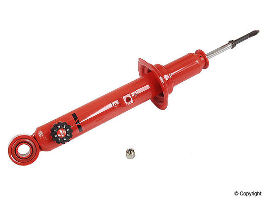 Top View of Rear Suspension Strut KYB 741014