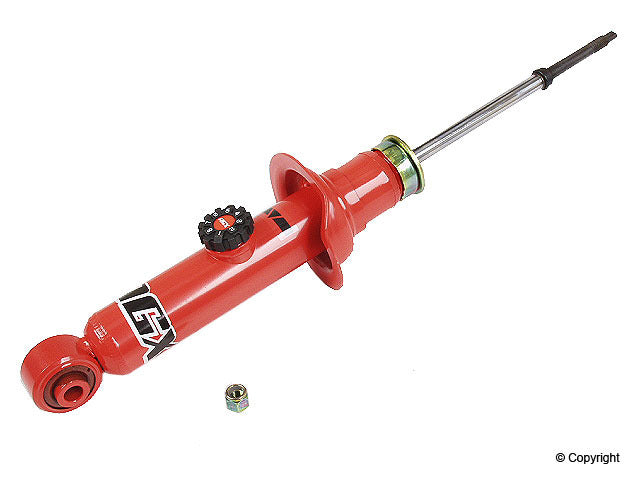 Top View of Rear Suspension Strut KYB 741021