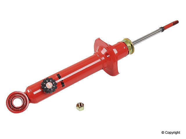 Top View of Rear Suspension Strut KYB 741025