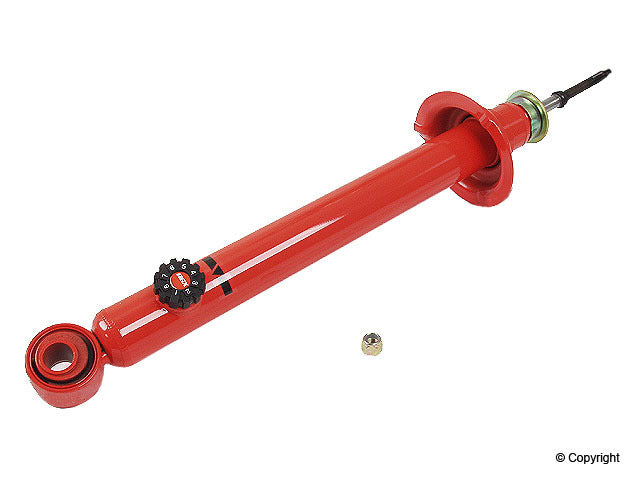 Top View of Rear Suspension Strut KYB 741045