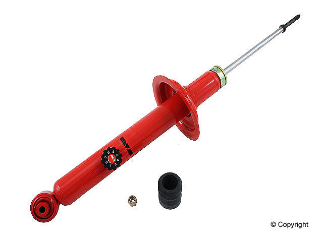 Top View of Rear Suspension Strut KYB 741050