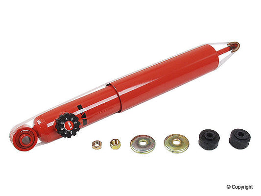 Top View of Rear Shock Absorber KYB 743020