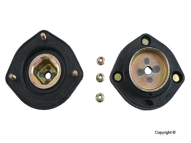 Top View of Rear Left Suspension Strut Mount KYB SM5074